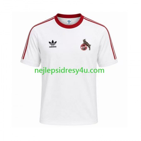 Fotbalový Dres FC Köln 1987 Retro Domácí 1986